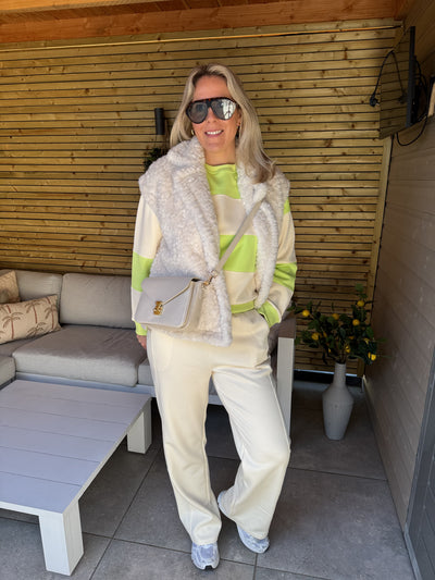 Oriane - Joggingbroek - ecru