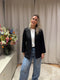 Margreet - Basis blazer - zwart