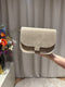 Flora - Suede tas - beige