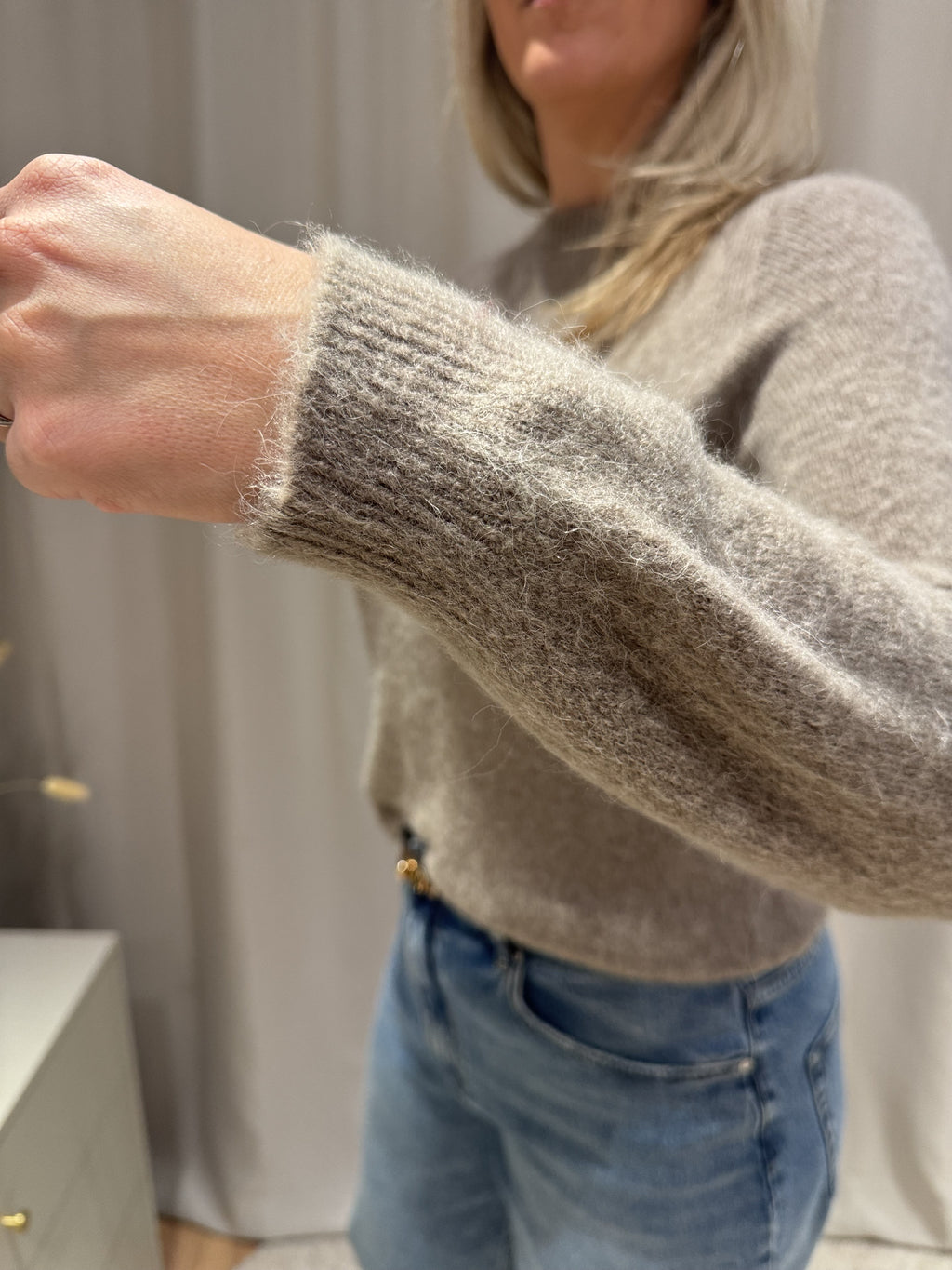 Laura - Alpaca trui - beige