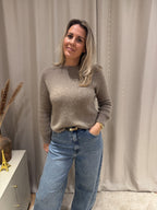 Laura - Alpaca trui - beige