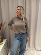 Laura - Alpaca trui - beige