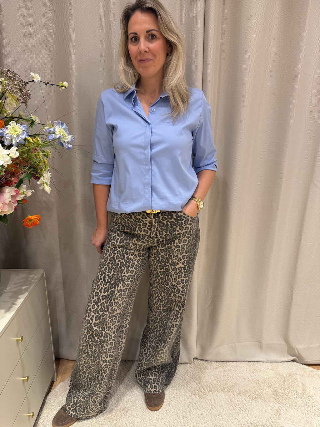 Noor - Wide leg panter jeans