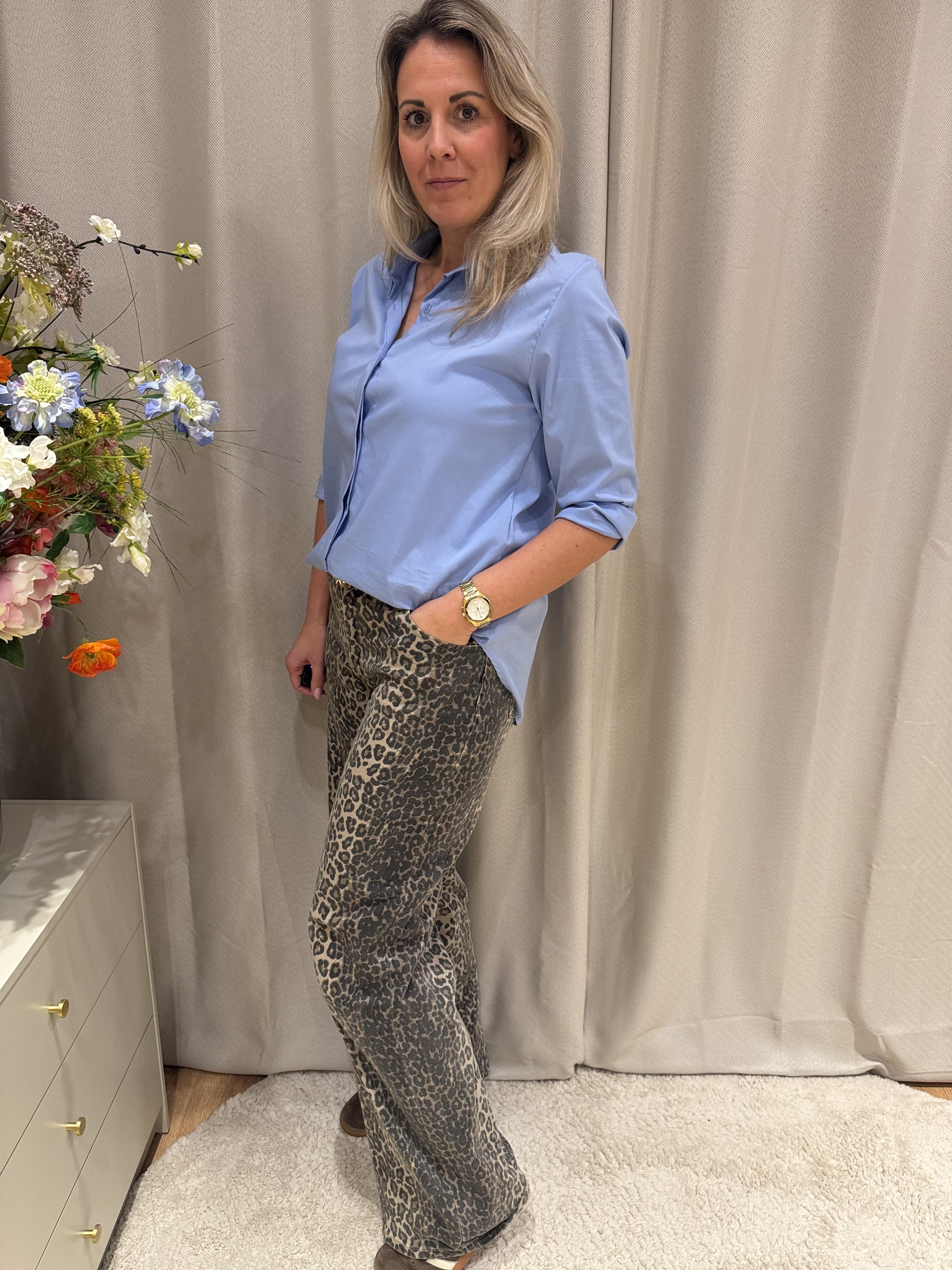 Noor - Wide leg panter jeans