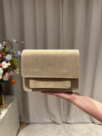 Fenna - Suede tas - beige