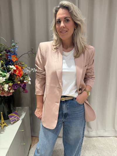 Ingeborg - Blazer overslag - oudroze