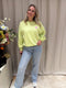 Susan - Jeans Queen Hearts glitter - light blue