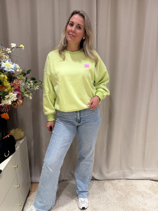 Susan - Jeans Queen Hearts glitter - light blue