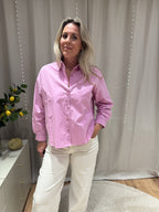 Layla - Azzurro oversized blouse - roze
