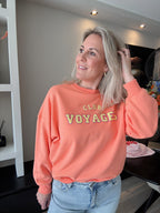 Club Voyages - Azzurro sweater - oranje