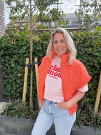 Amélie - Bomber bodywarmer - oranje