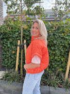 Amélie - Bomber bodywarmer - oranje