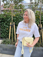 Club Voyages - Azzurro t-shirt - wit