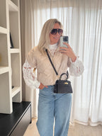 Amélie - Bomber bodywarmer - beige