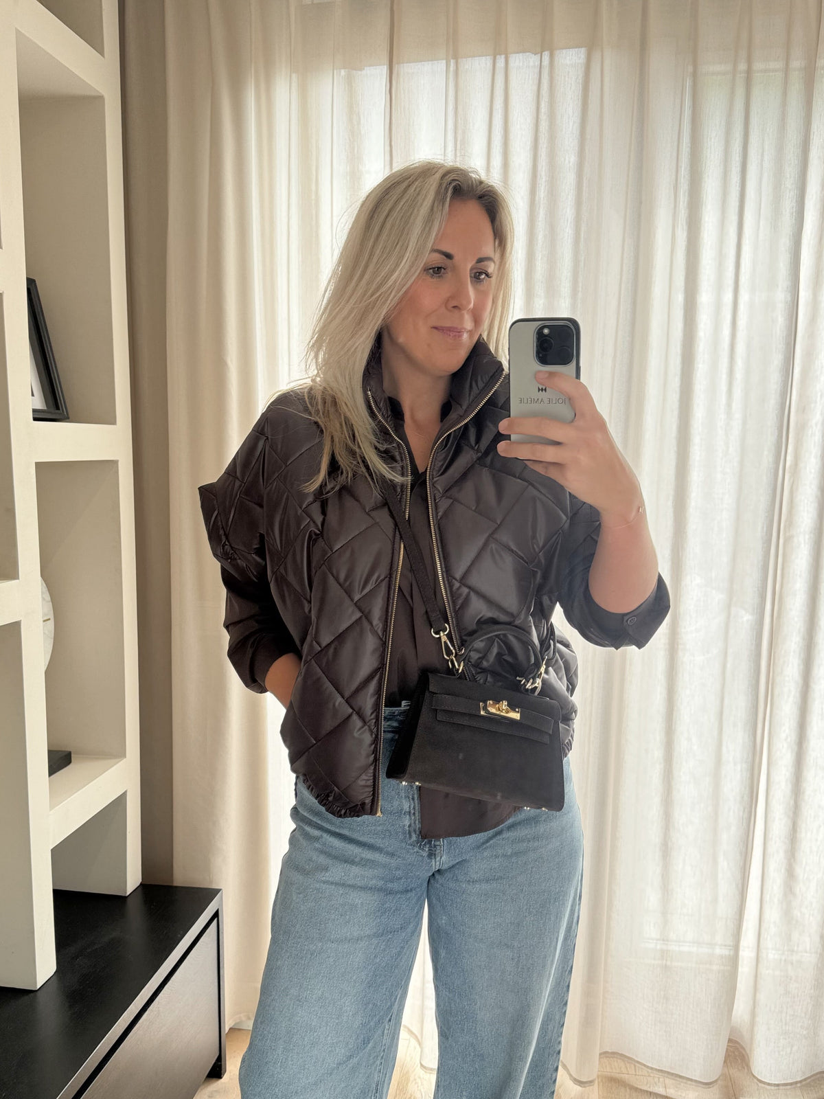 Amélie - Bomber bodywarmer - bruin