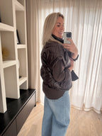 Amélie - Bomber bodywarmer - bruin