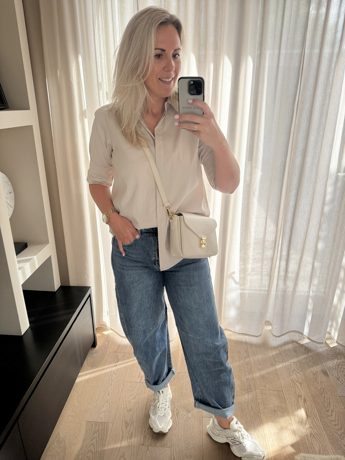 Leontine - Ballon jeans - midblue