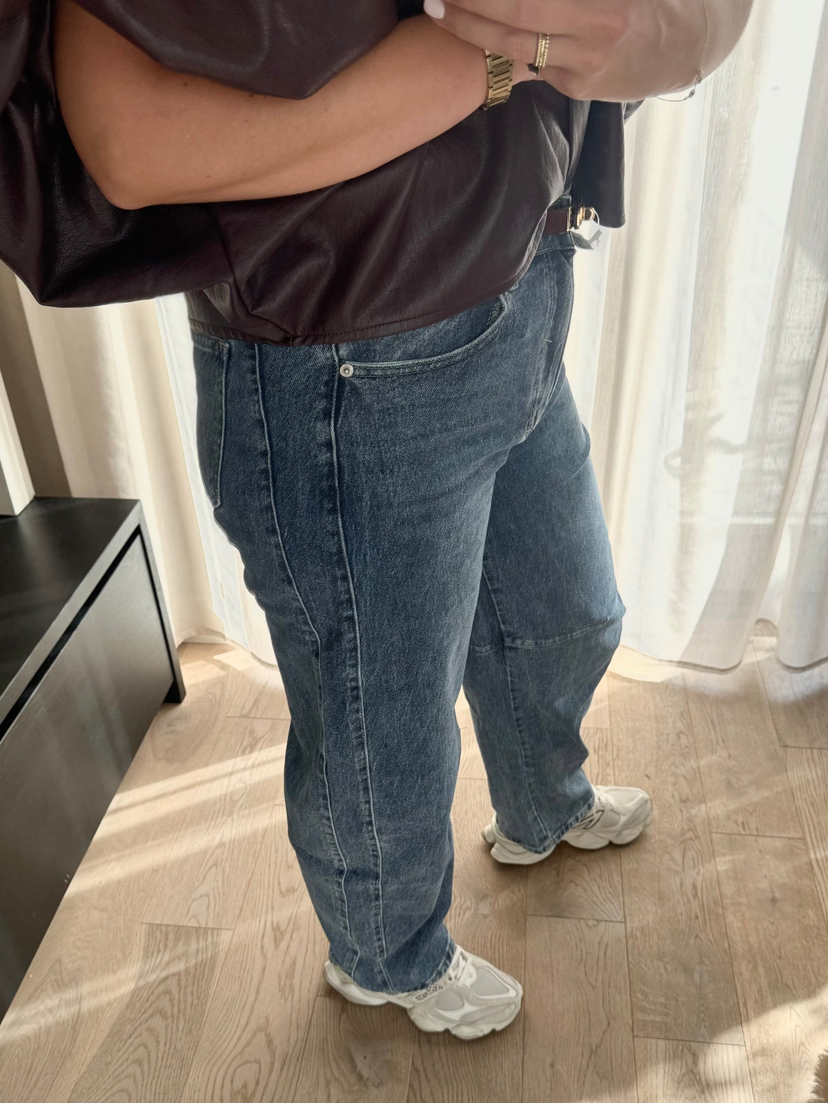 Leontine - Ballon jeans - midblue