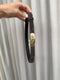 Garcia - Suede riem gouden gesp - bruin