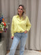 Layla - Oversized blouse - geel