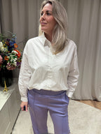 Witte oversized blouse Layla van Jolie Amélie