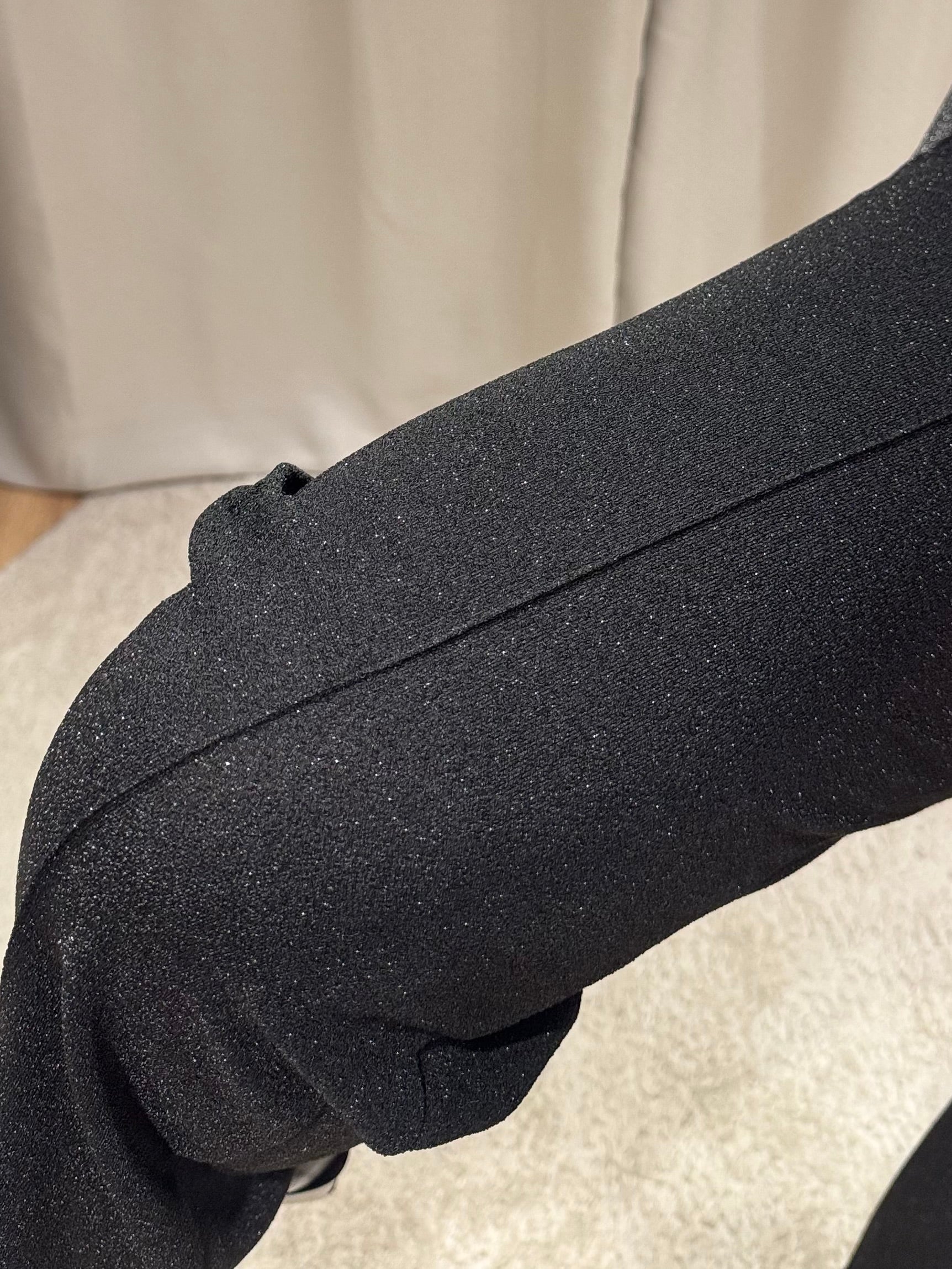 Zwarte glitter pantalon Lonneke van Jolie Amélie